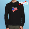 Never Kneel American Flag Long Sleeve T shirt