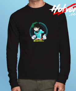 New Funimation My Hero Academia Long Sleeve T shirt