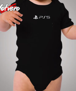 New Logo Playstation 5 Cozy Baby Onesies