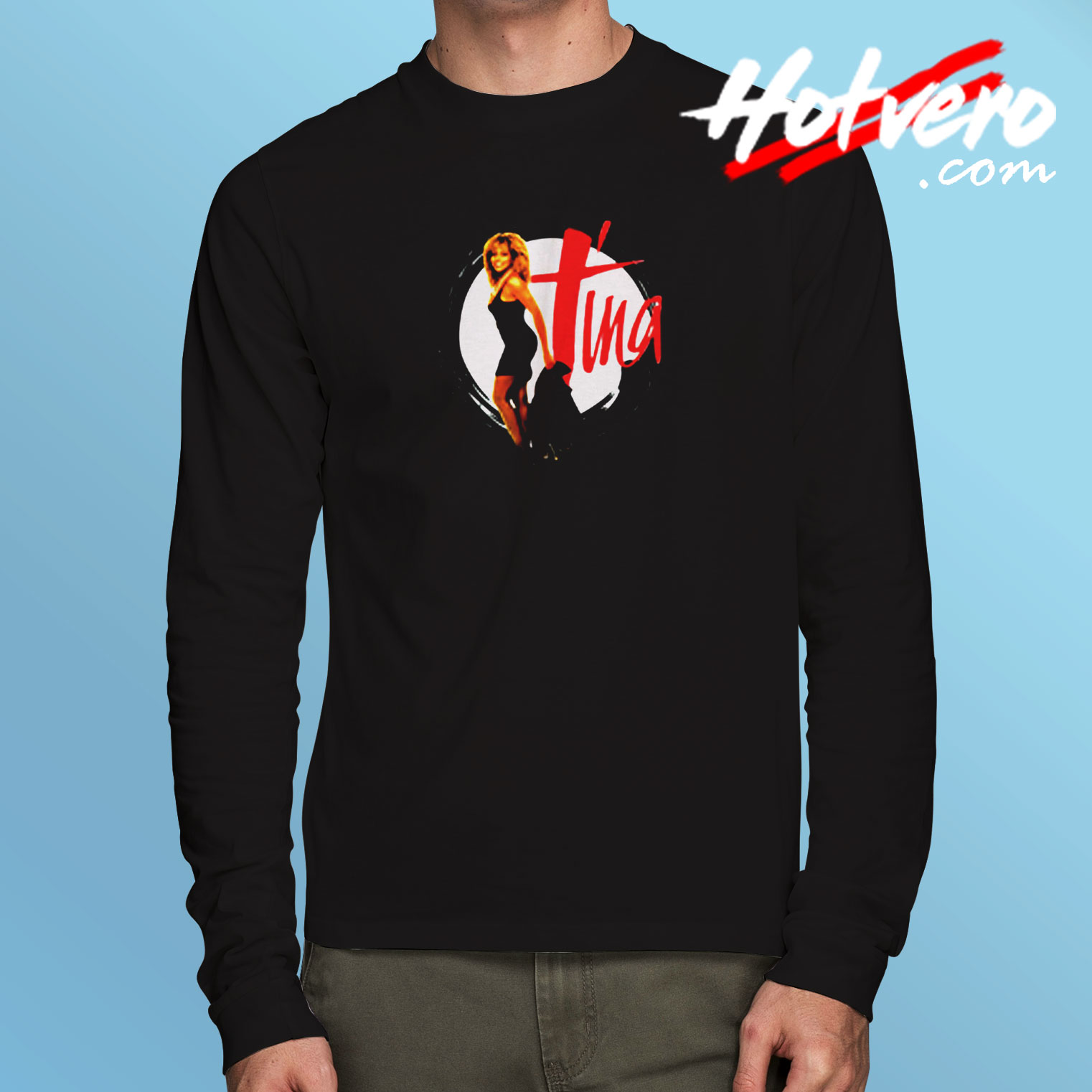 New Singer Tina Turner Vintage Long Sleeve T shirt
