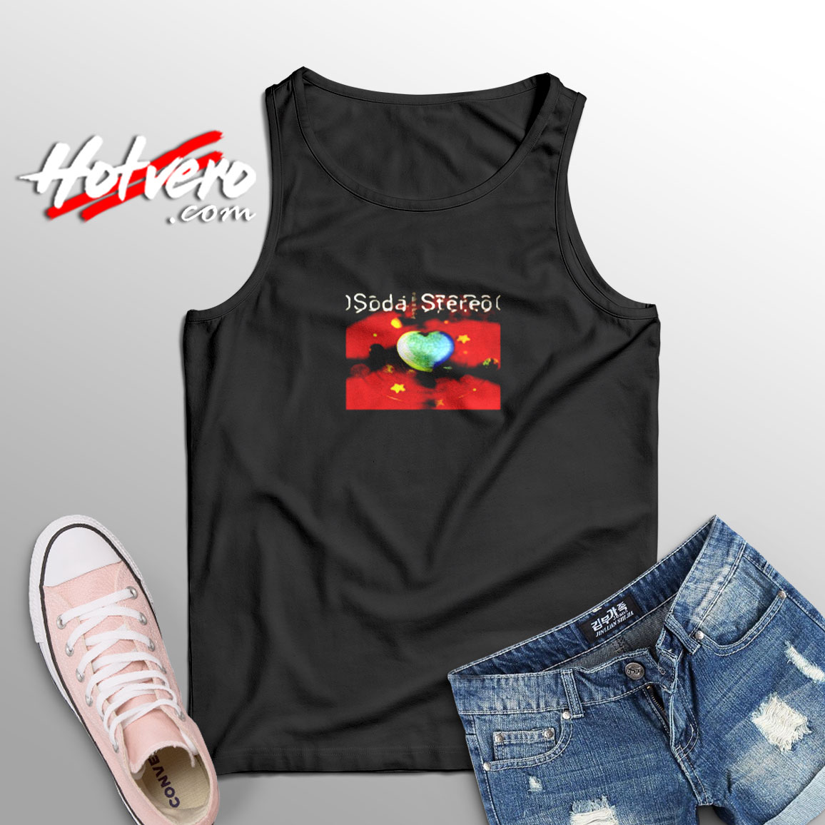 New Soda Stereo Vintage Aesthetic Sleeveless Shirt