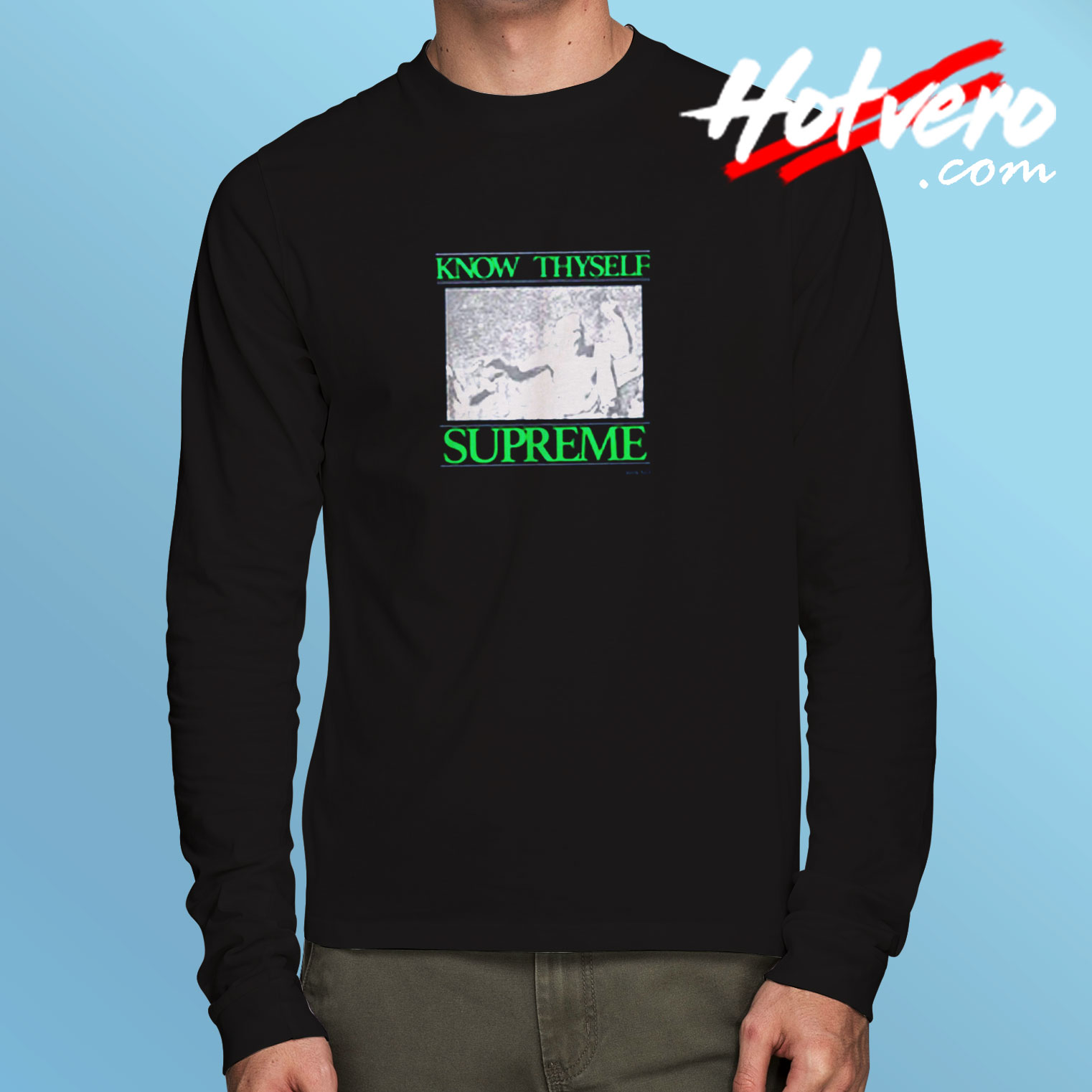 New Supreme Know Thyself Long Sleeve T shirt