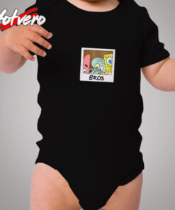 Nickelodeon Spongebob Squarepants Bros Cozy Baby Onesies