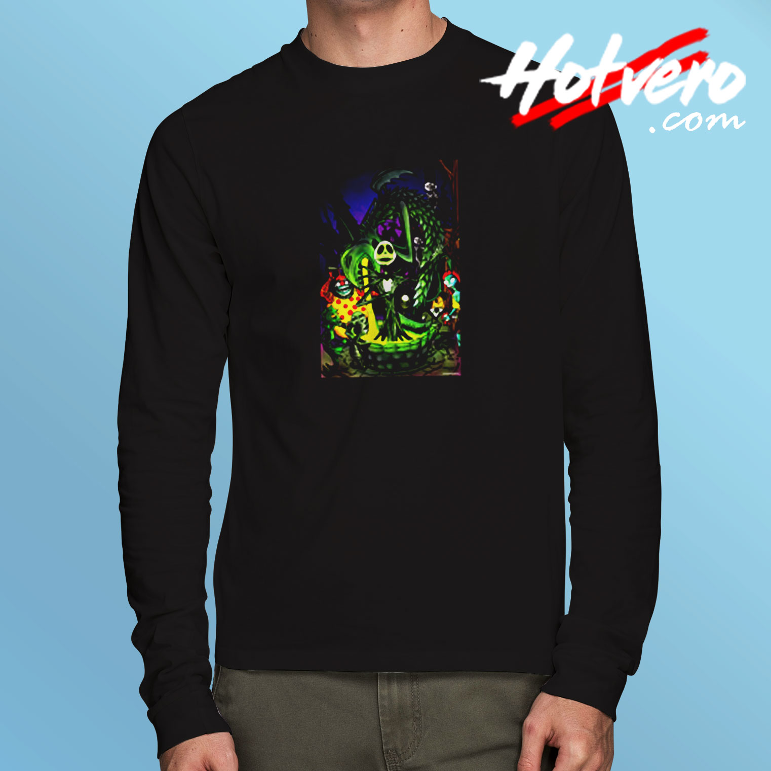 Nightmare Before Christmas Long Sleeve T shirt