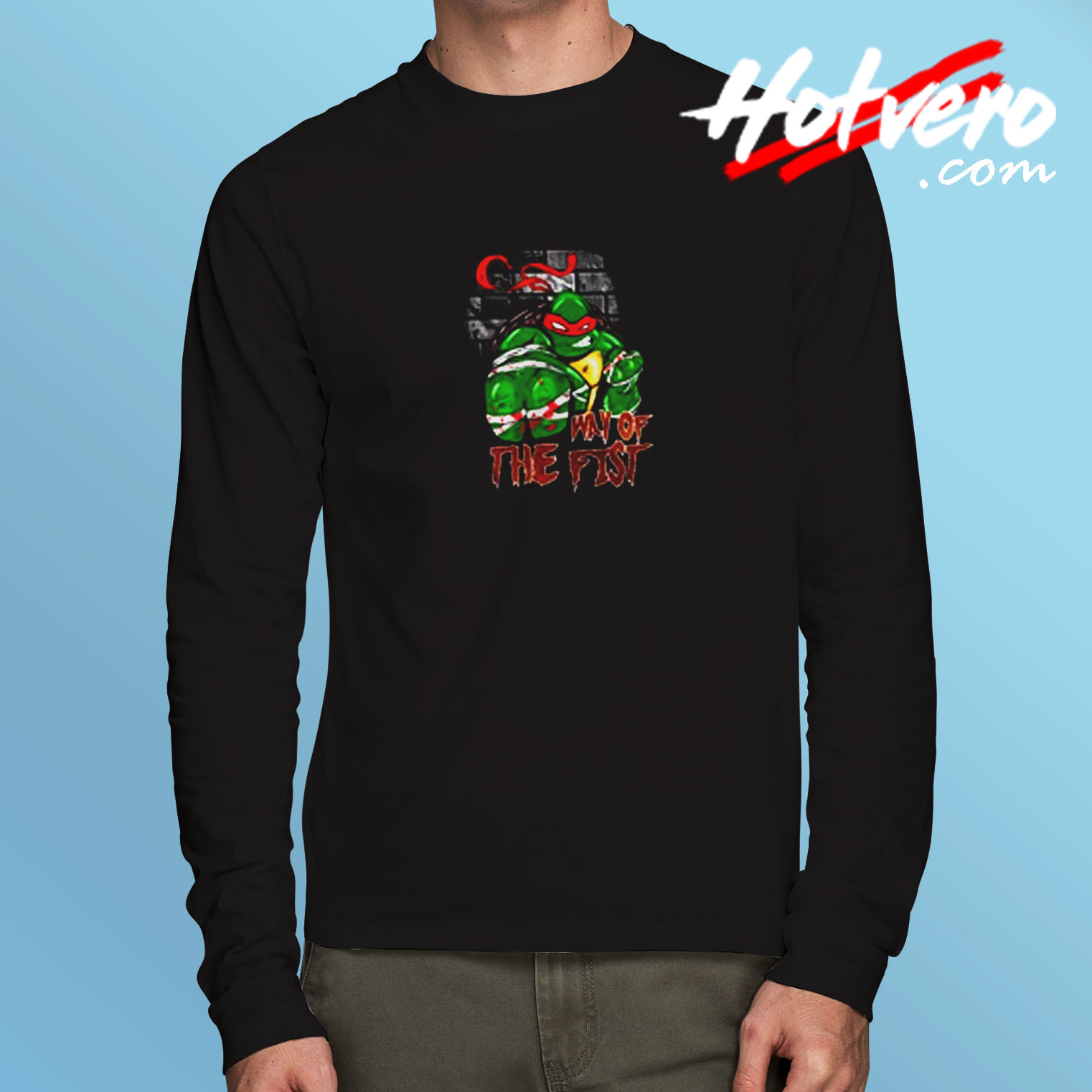 Ninja Turtles Raphael Way Of The Fist Long Sleeve T shirt