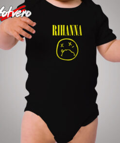 Nirvana Parody Rihanna Cozy Baby Onesies