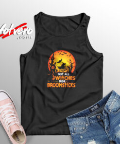 Not All Witches Pumpkins Aesthetic Sleeveless Shirt
