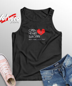 Open Heart Surgery Aesthetic Sleeveless Shirt