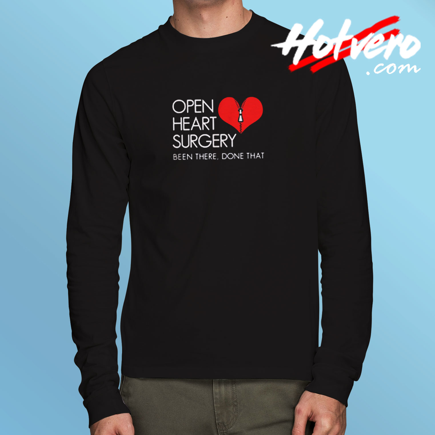 Open Heart Surgery Long Sleeve T shirt