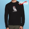 Ovo Holiday Santa Owl Funny Long Sleeve T shirt