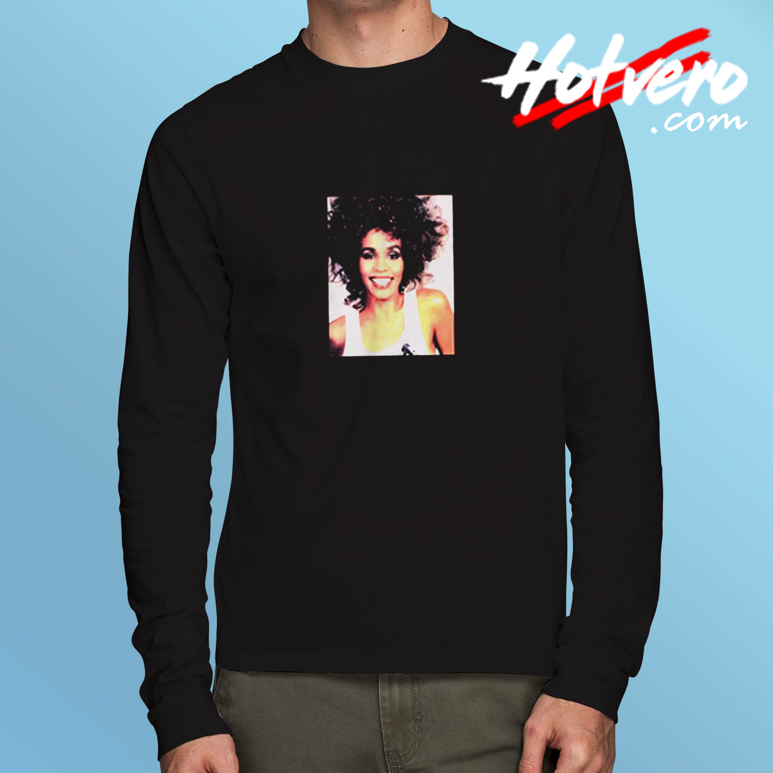 Palace Houston Photo Women Long Sleeve T shirt