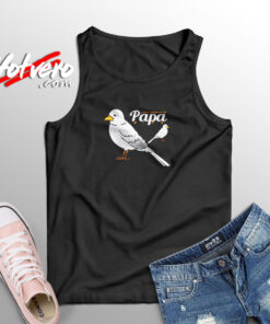 Papa Bird Lover Aesthetic Sleeveless Shirt