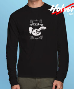 Pastel Goth Rabbit Long Sleeve T shirt
