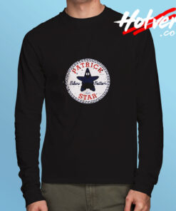 Patrick Star Logo Long Sleeve T shirt