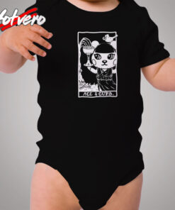 Pekoe As Ace Of Cups Cozy Baby Onesies