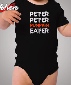 Peter Peter Pumpkin Eater Cozy Baby Onesies