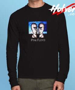 Pink Floyd Punk Rock Division Bell Heads Long Sleeve T shirt