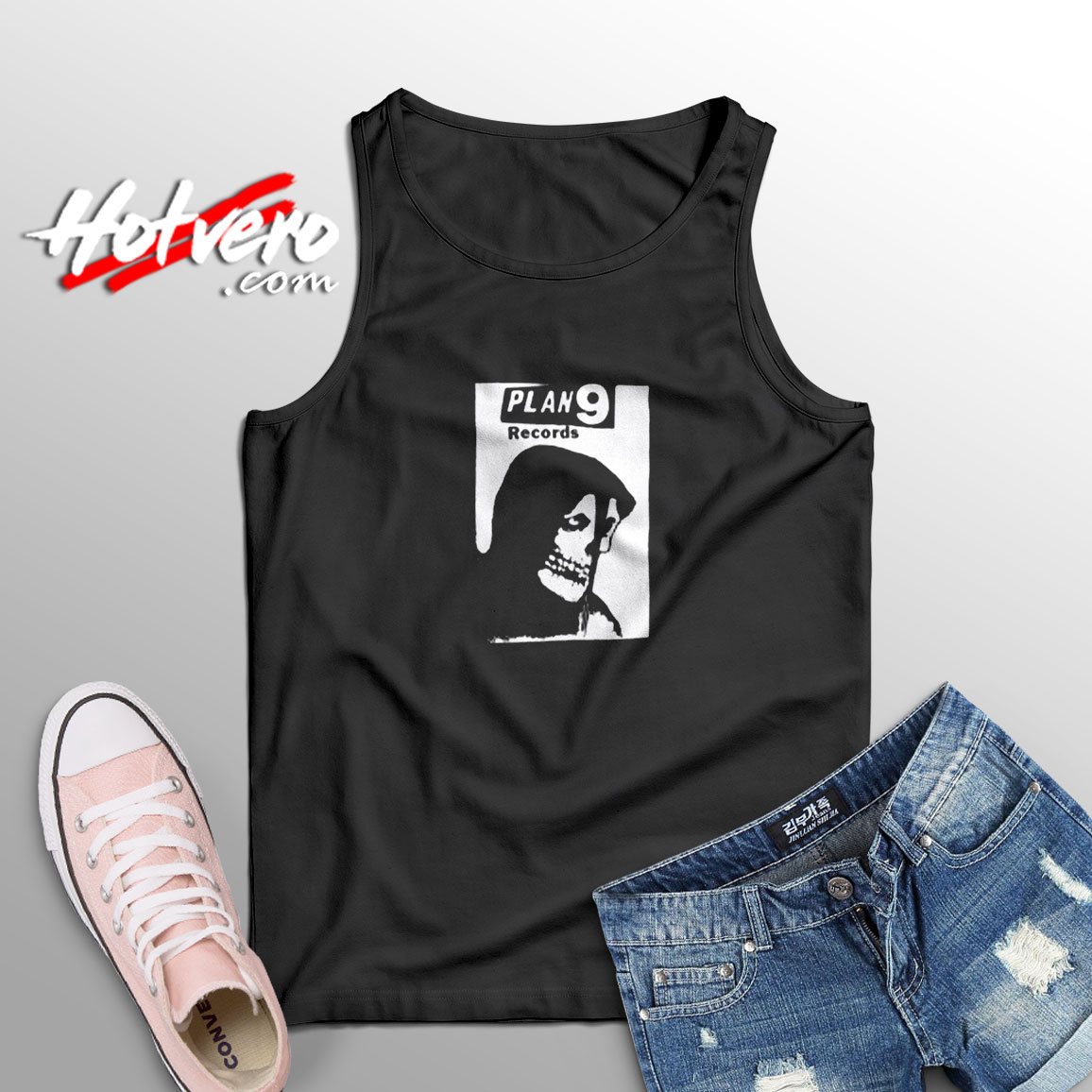 Plan 9 Records Aesthetic Sleeveless Shirt