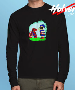 Pnutz Civil War Long Sleeve T shirt