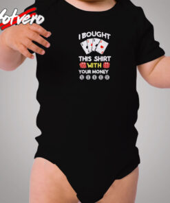 Poker Cozy Baby Onesies