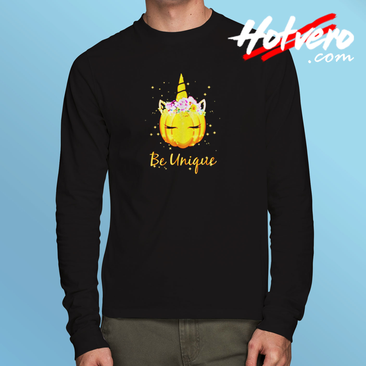 Pumpkin Be Unique Long Sleeve T shirt