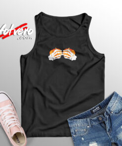 Pumpkin Boobs Skeleton Aesthetic Sleeveless Shirt