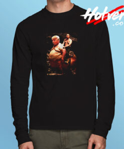 Putin Riding Trump Long Sleeve T shirt
