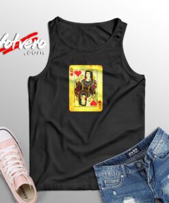 Queen Of Hearts Costume Halloween Deck Of Cards Aesthetic Sleeveless Shirt