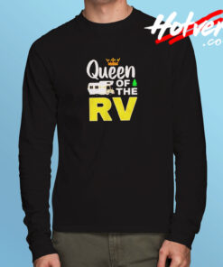 Queen Of The Camper Long Sleeve T shirt