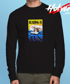 Reading Gremlins Monster Horror Movie Long Sleeve T shirt