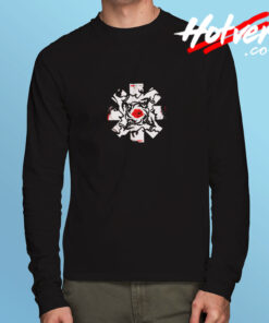 Red Hot Chili Peppers Blood Sugar Album Long Sleeve T shirt