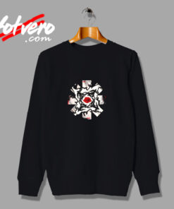 Red Hot Chili Peppers Blood Sugar Album Urban Sweatshirt