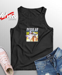 Regular Show Cartoon Unisex Vintage Aesthetic Sleeveless Shirt