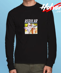 Regular Show Cartoon Unisex Vintage Long Sleeve T shirt