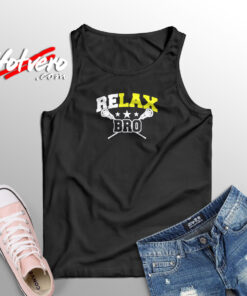 Relax Bro Aesthetic Sleeveless Shirt