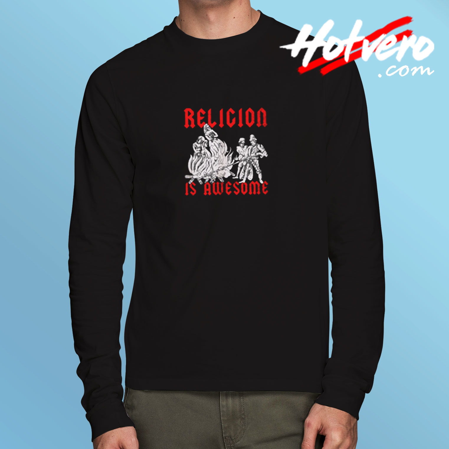 Religion Is Awesome Long Sleeve T shirt