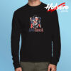 Retro 4th Of July Abraham Lincoln Long Sleeve T shirt