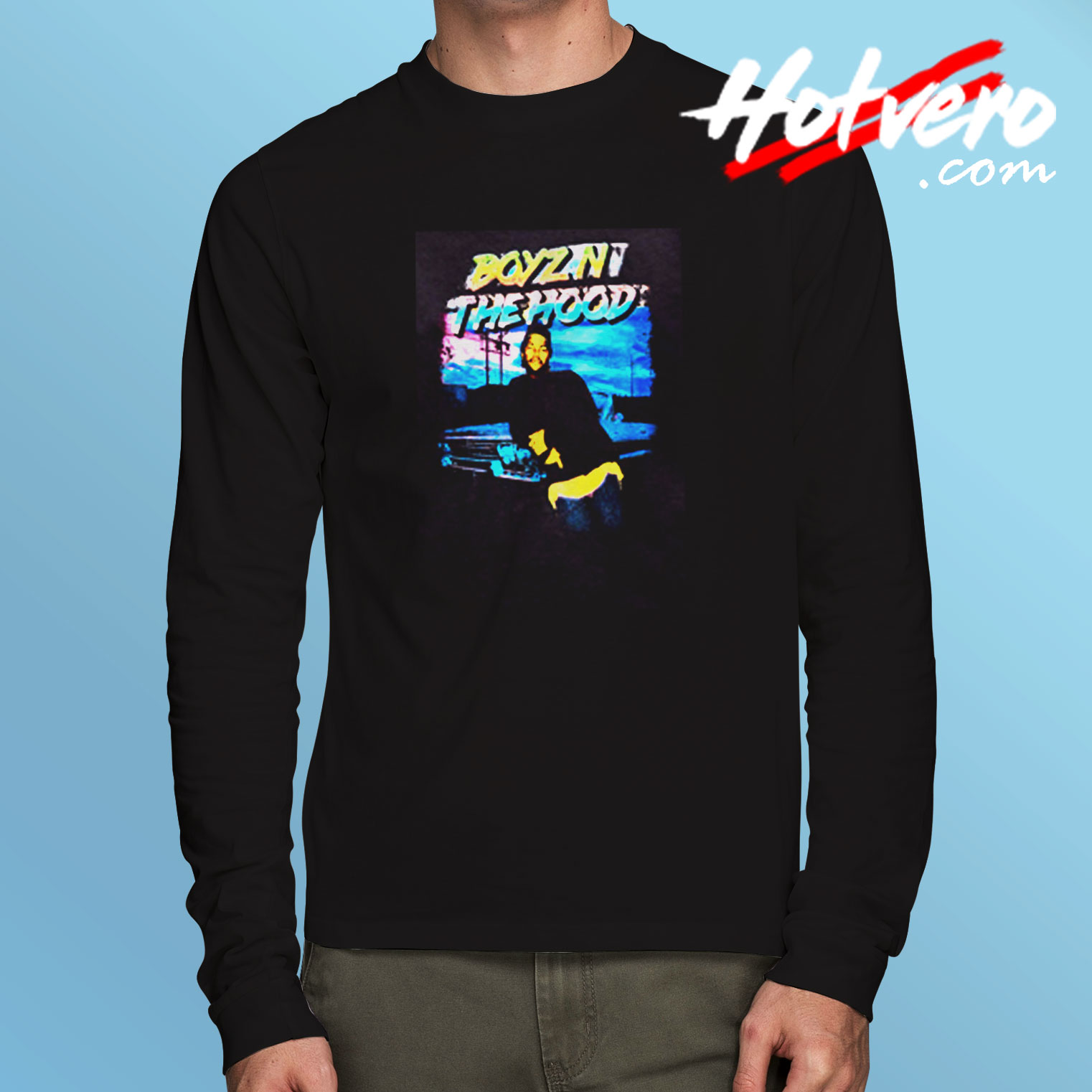Retro Boyz In The Hood Long Sleeve T shirt