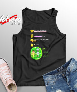 Rick And Morty Aesthetic Sleeveless Shirt