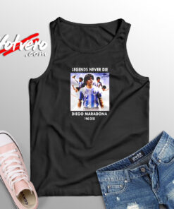 Rip Diego Maradona Legend Football Aesthetic Sleeveless Shirt