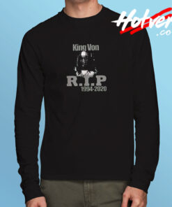 Rip King Von Otf Chicago Rapper Long Sleeve T shirt