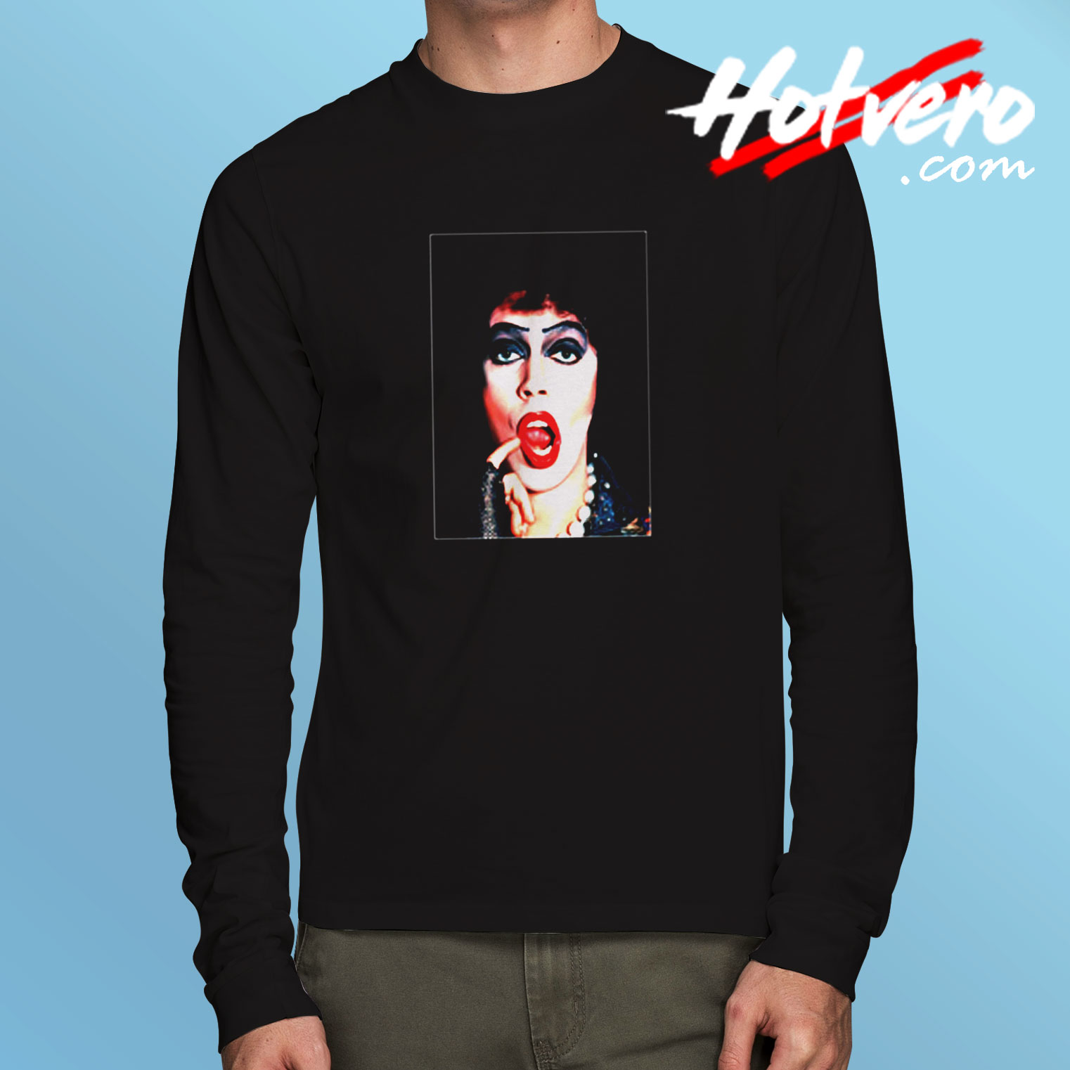 Rocky Horror Picture Show Frank N Furter Long Sleeve T shirt