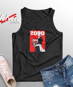 Roronoa Zoro Samurai Manga Aesthetic Sleeveless Shirt