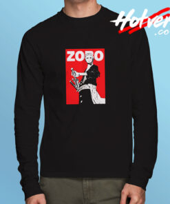 Roronoa Zoro Samurai Manga Long Sleeve T shirt