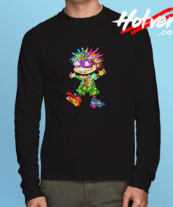 Rugrats Chuckie Finster All Cartoon Characters Long Sleeve T shirt