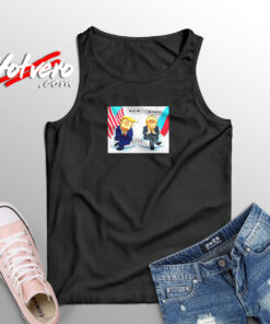 Russia Collusion Cartoon Aesthetic Sleeveless Shirt