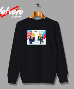 Russia Collusion Cartoon Urban Sweatshirt