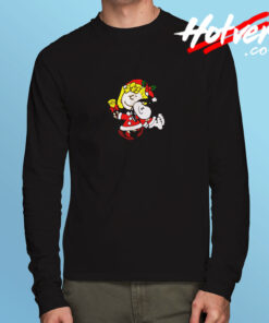 Sally Brown And Snoopy Long Sleeve T shirt