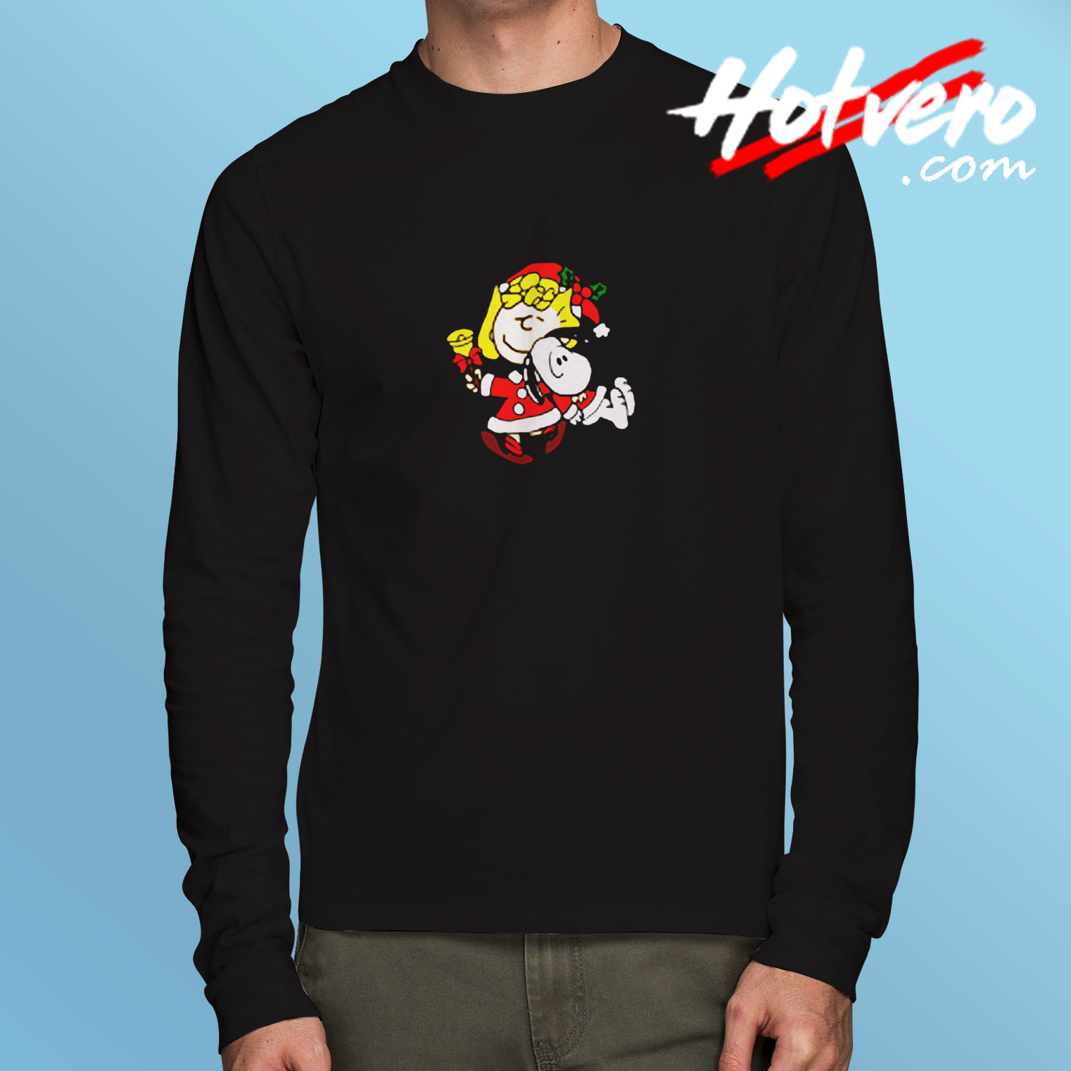 Sally Brown And Snoopy Long Sleeve T shirt