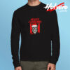 Santa Skull Freaky Horror Long Sleeve T shirt